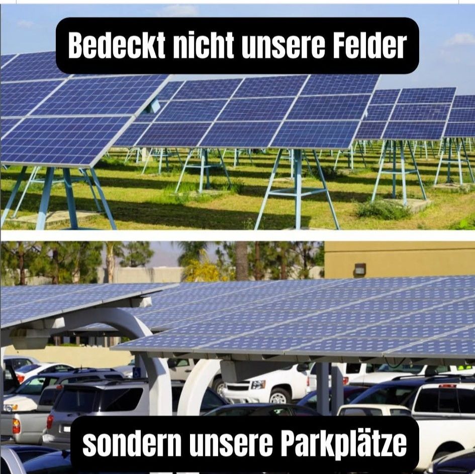 Sonnenkollektoren über Parkplätzen am
9.1.2025: Es fehlt immer noch der
Hagelschutz-Hühnerdraht UND die Senkrechtstellung
bei Schneefall Sonnenkollektoren über
Parkplätzen am 9.1.2025: Es fehlt immer noch der
Hagelschutz-Hühnerdraht UND die Senkrechtstellung
bei Schneefall