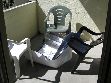 Sonnenkocher am 8.5.2008 (01) Sonnenkocher am 8.5.2008 (01)