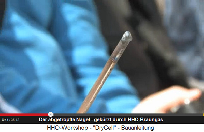 Der abgetropfte Nagel