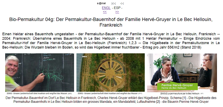 Der
                    Permakultur-Bauernhof in Le Bec in Frankreich:
                    H�gelbeet+Mandala-Feld+zehnfacher Ertrag pro m2, von
                    5 auf 50 Euro pro m2 pro Jahr