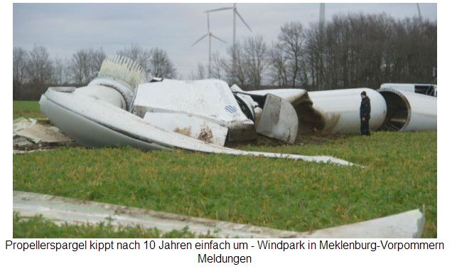 Sindrad-Kollaps nach 10 Jahren,
                            Meklenburg-Vorpommern