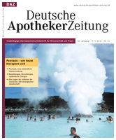 Deutsche Apotheker-Zeitung
                            publizierte im Jahr 1990 gezielte
                            Falschinformation �ber Amalgam mit der
                            Behauptung, dass Amalgam kaum Quecksilber
                            enthalte; hier ein Beispiel einer Ausgabe