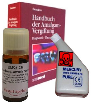 Amalgam:
                              Fl�schchen Quecksilber mit Totenkopf