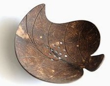 Snack
                  bowl made of coconut shell