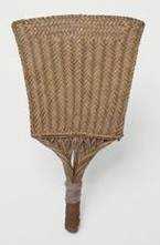 Fan of coconut
                  fiber mesh