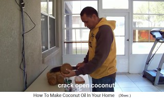 Desde
                    que sale el agua de coco