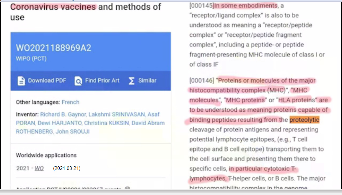 Patent von Pfizer / BionTech 21.3.2021:
Coronavirus vaccines and methods of use - text Patent von Pfizer / BionTech 21.3.2021: Coronavirus
vaccines and methods of use - text