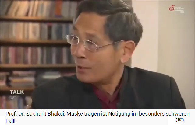 Bhakdi zitiert das Strafgesetzbuch Paragraph
240: Nötigung Bhakdi zitiert das
Strafgesetzbuch Paragraph 240: Nötigung