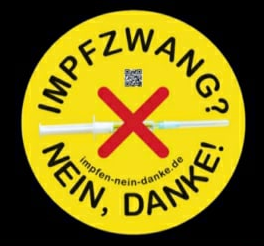 Impfzwang nein
                danke Kleber