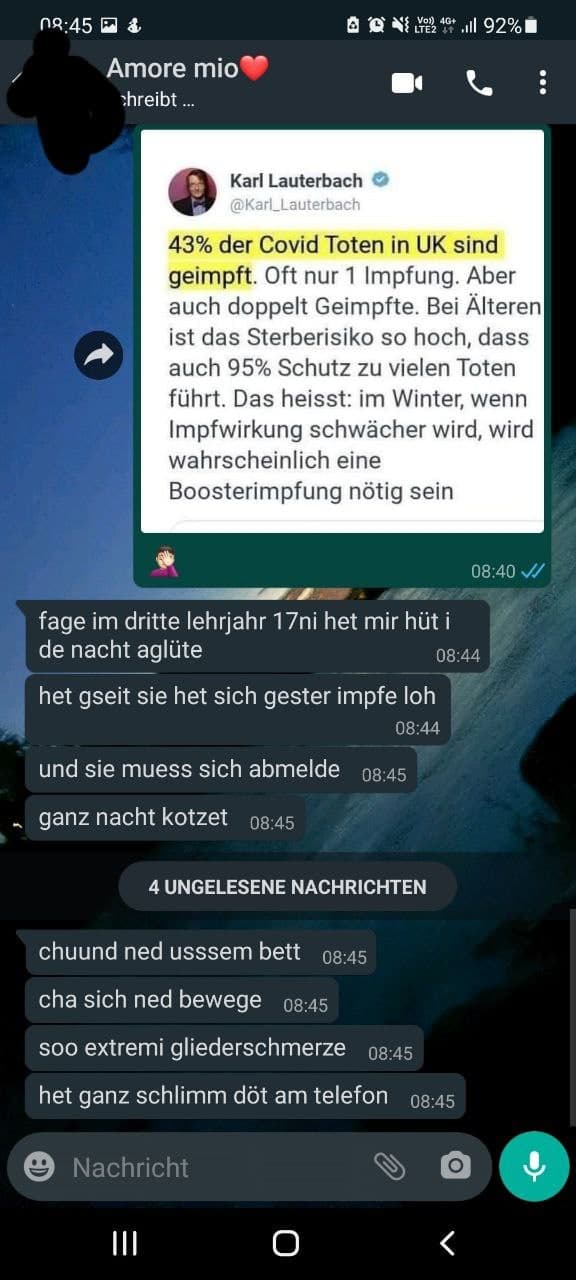 GB: 43% der Corona19-Toten
sind Gengeimpfte GB: 43% der
Corona19-Toten sind Gengeimpfte