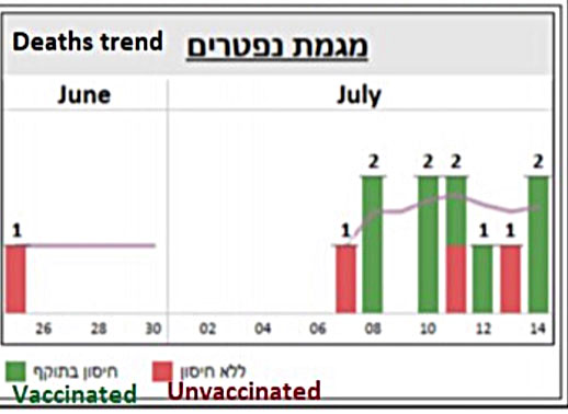 Statistik Israel 03 Juni+Juli 2021:
                    GENimpfmorde bei Corona19-Durchbr�chen