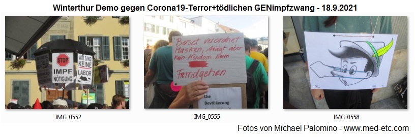 Sammelfoto 3: Transparente an der Demo in
Winterthur 02 Sammelfoto 3: Transparente an
der Demo in Winterthur 02