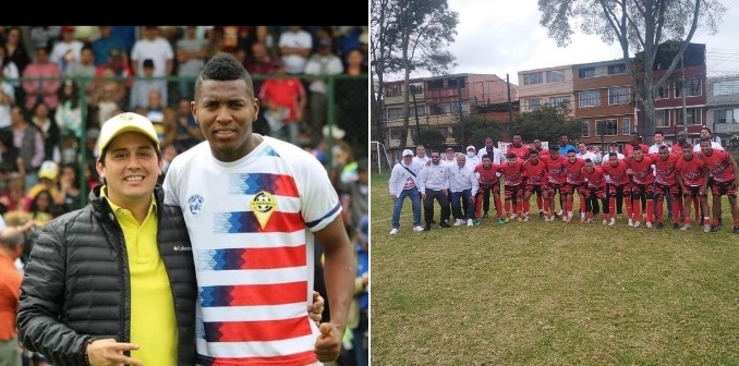 Verdacht GENimpfmord in Bogotá (Kolumbien)
6.4.2022: Fussballer Edier Armero: Zusammenbruch auf
dem Feld - tot mit 24: Edier Armero greift sich
während eines Fußballspiels in Bogotà an die Brust und
bricht tot zusammen. Meldung vom 4.4.22. (orig.
Spanisch: Impactante muerte de un futbolista: se
desplomó en plena cancha) Verdacht GENimpfmord
in Bogotá (Kolumbien) 6.4.2022: Fussballer Edier
Armero: Zusammenbruch auf dem Feld - tot mit 24: Edier
Armero greift sich während eines Fußballspiels in
Bogotà an die Brust und bricht tot zusammen. Meldung
vom 4.4.22. (orig. Spanisch: Impactante muerte de un
futbolista: se desplomó en plena cancha)