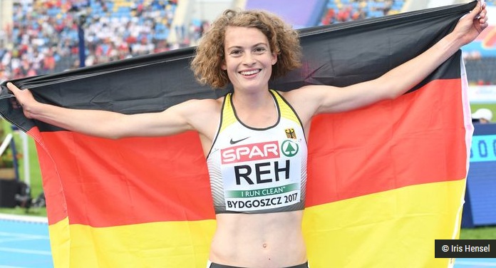 Alina Reh in Polen 2017 holt Silber über 5000m
bei der U23-EM Alina Reh in Polen 2017 holt
Silber über 5000m bei der U23-EM