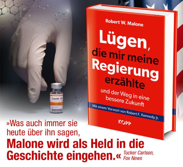 Widerstand Dr. Robert Malone 28.2.2023: Buch
gegen die kriminellen Lügenregierungen: "Lügen,
die mir meine Regierung erzählte" Widerstand Dr. Robert Malone 28.2.2023: Buch
gegen die kriminellen Lügenregierungen: "Lügen,
die mir meine Regierung erzählte"
