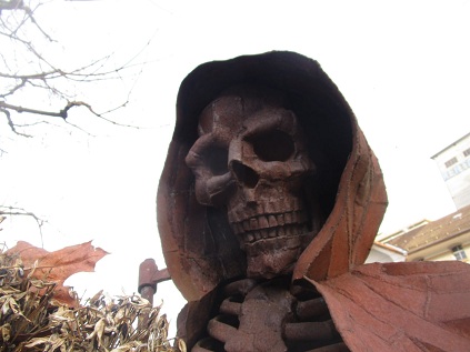 L�tzelfl�h Sensemann-Denkmal 03, der Sch�del
