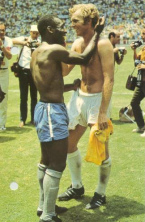 Genetische Unterschiede ergeben auch
                          medizinische Unterschiede f�r die medizinische
                          Behandlung. Beispiel: Pele (schwarz) und Bobby
                          Moore (weiss) in England 1966