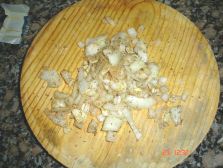 Gehackte Zwiebel, ein Teil des
                          Sch�nheitsbads