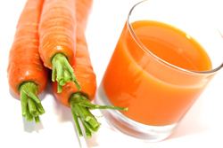 Jugo de zanahoria, un elemento contra
                              anemia