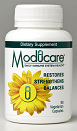 Moducare (R) has got an adaptogene effect
                        on the immune system; herbal sterols are
                        supporting the balance between the T-helper 1
                        and T-helper 2 cells, and this balance is
                        important for a healthy immune system activity;
                        sterols are preventing hyperactivity of the
                        immune system [preventing allergies]