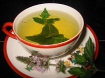 Th� de
                      menthe