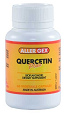 Quercetina [un colorante natural
                            amarillo, p.e. del roble, lat. quercus]
                            generalmente tiene como antihistaminico un
                            efecto preventivo contra c�ncer, tiene
                            efecto contra inflamaciones, atrasa la
                            enzima aldosereductasa y por eso el
                            sorbitol.