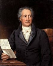 Retrato de Johann Wolfgang von
Goethe de 1828 por Joseph Karl Stieler Retrato de Johann
Wolfgang von Goethe de 1828 por Joseph Karl
Stieler