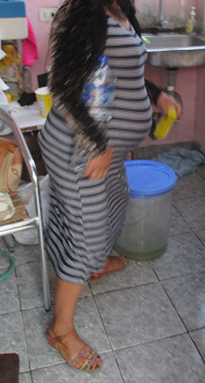 Eine Schwangere braucht
                hom�opathische Heilmittel in einem eigenen Rhythmus