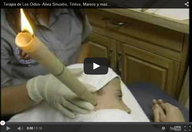 Vídeo:
Terapia de Los Oidos- Alivia Sinusitis, Tinitus, Mareos y
mas... (3min.17seg.) Vídeo: Terapia de Los Oidos- Alivia Sinusitis,
Tinitus, Mareos y mas... (3min.17seg.)