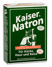 Natron (z.B. "Kaiser
                  Natron" [1]) heilt Lungenentz�ndung und anderen
                  Lungenkrankheiten in Kombination mit Zuckermelasse in
                  10 bis 12 Tagen, oder in Kombination mit Apfelessig in
                  5 bis 6 Tagen