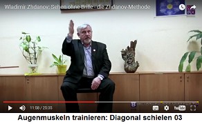 Augenmuskeln trainieren: Diagonal
                              schielen 03