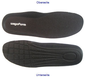 Schuheinlage wegoform slim