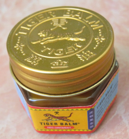 Glas
                      Tigerbalsam mit Deckel