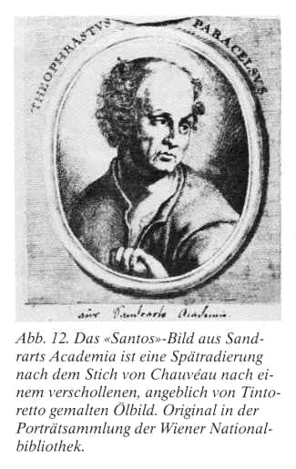 Paracelsus-Portrait von
Tintorelle, ca. 1600 Paracelsus-Portrait von Tintorelle, ca.
1600