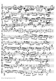 Bach: concert for
violin a minor, first part, violin tutti
part (heavy version, page 2) Bach: concert for violin a minor,
first part, violin tutti part (heavy
version, page 2)