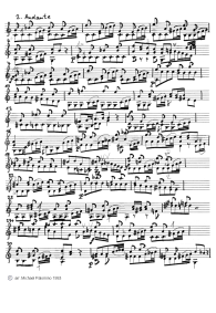 Bach: concert for violin
a minor, second part (Andante), violin
tutti part (page 4) Bach: concert for violin a minor,
second part (Andante), violin tutti part
(page 4)