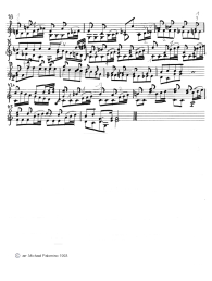 Bach: concert for violin
a minor, second part (Andante), violin
tutti part (page 5) Bach: concert for violin a minor,
second part (Andante), violin tutti part
(page 5)
