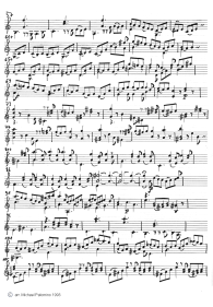 Bach: concert for
violin a minor, third part (Allegro
assai), violin tutti part (page 7) Bach: concert for violin a minor,
third part (Allegro assai), violin tutti
part (page 7)