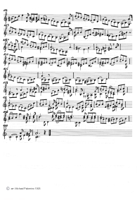 Bach: concert for
violin a minor, third part (Allegro
assai), violin tutti part (page 8) Bach: concert for violin a minor,
third part (Allegro assai), violin tutti
part (page 8)