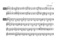 Seite 10: Das St�ck von Schneider hat
                            verschiedene Doppelgriffen mit einleitendem
                            Legato, inklusive Prime. Die Fingerstellung
                            und die Position des linken Arms m�ssen
                            entsprechend angepasst werden (Schneider)