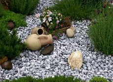 Kräutergarten mit Kies Kräutergarten mit
Kies