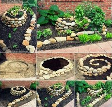 Herb garden
                          spiral