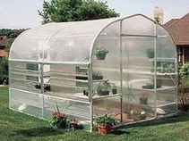 Setzlinge kann man im kleinen
                          Treibhaus stapeln