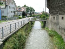 Rue des moulins, Dorfbach Arbogne