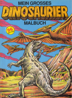 Mein grosses Dinosaurier-Malbuch, Titelblatt