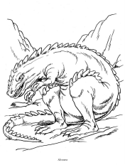 Dinosaurier: Allosaurus mit Zacken Dinosaurier: Allosaurus mit Zacken