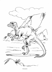 Dinosaurus: Deinonychus Dinosaurus: Deinonychus