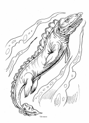 Dinosaurier: Tylosaurus Dinosaurier: Tylosaurus