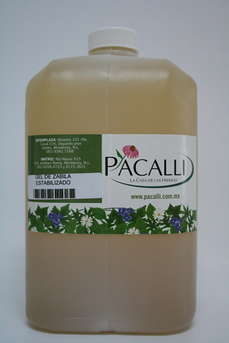 Sabila / Aloe Vera,
                      Gel hier in einer Tube mit der Bezeichnung
                      "Gel de Zabila" (links)