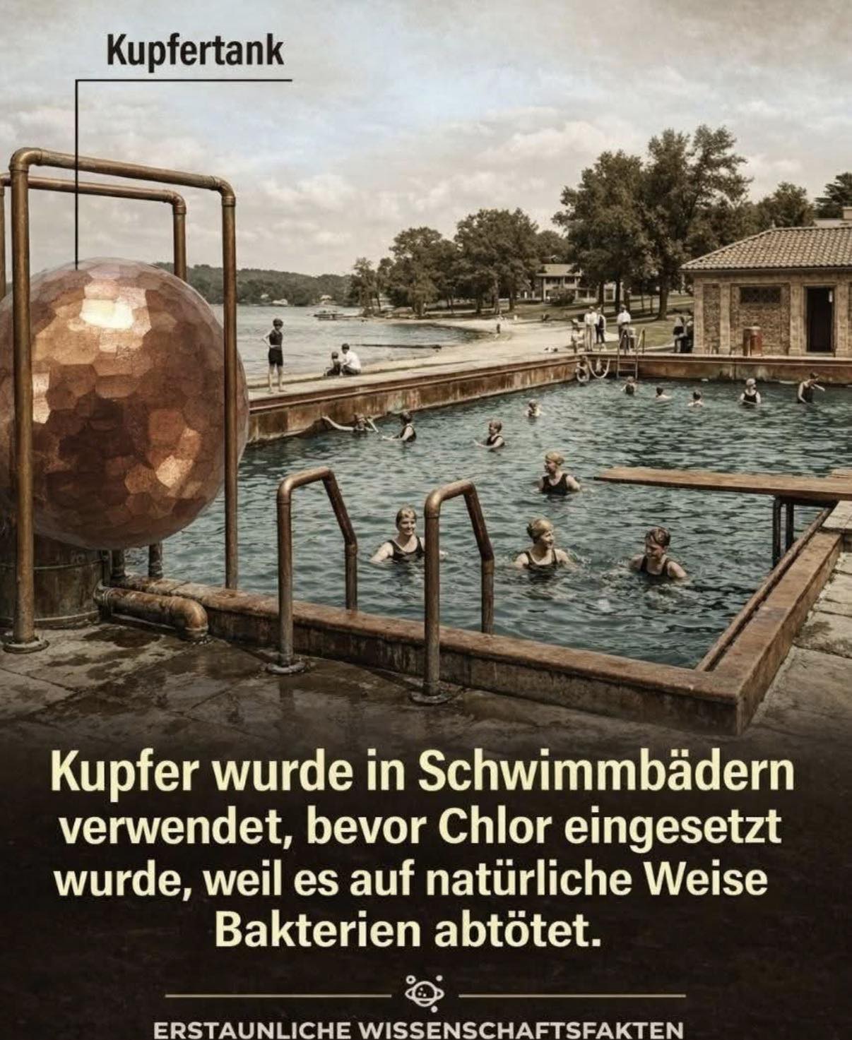 Sauberes Schwimmbad am 24.3.2026:
Kupfertank beim Schwimmbad Sauberes
Schwimmbad am 24.3.2026: Kupfertank beim
Schwimmbad